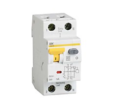 Выключатель автоматический дифференциального тока (АВДТ) АВДТ-32 1п+N 6А 30мА С IEK