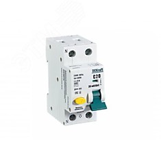 Автоматический выключатель дифференциального тока АВДТ 1Р+N 20А 30мА тип AC х-ка С ДИФ-103 6кА 16205