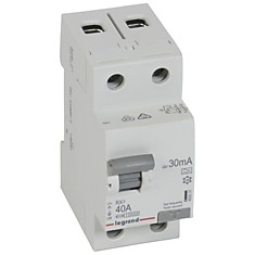 Выключатель дифференциального тока (УЗО) ВДТ Rx3 2п 40А 30мА АС Legrand